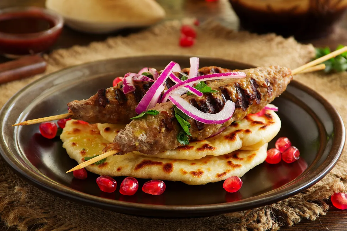 Turkish food typical of Ali's Kebab